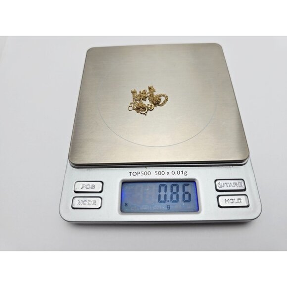 Unique 14K Solid Yellow Gold Designer Singapore Twist Chain Necklace - 20.50" L - Picture 15 of 15